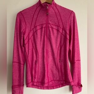 Rare Lululemon Define Jacket Heathered Fuchsia Raspberry 2013